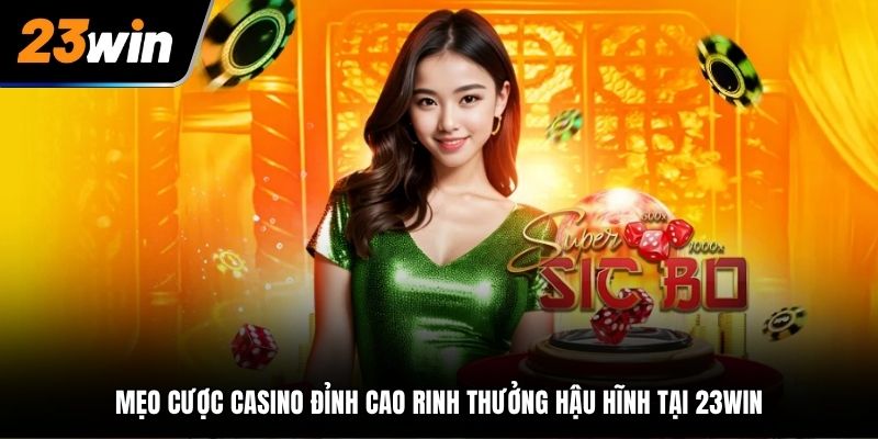 Mẹo cược casino
